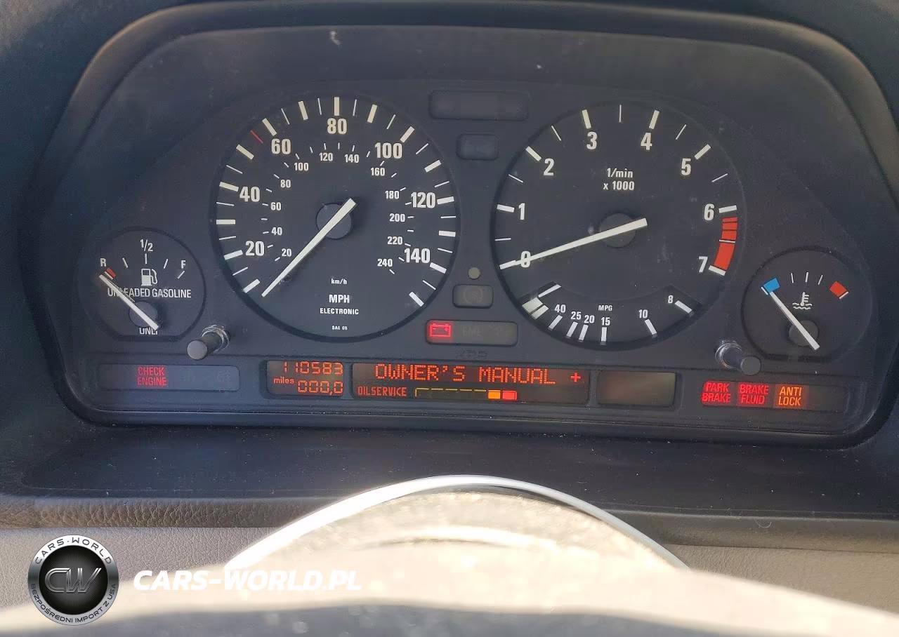 1990 BMW 525 I Automatic VIN:WBAHC2317LBE27274 - 9