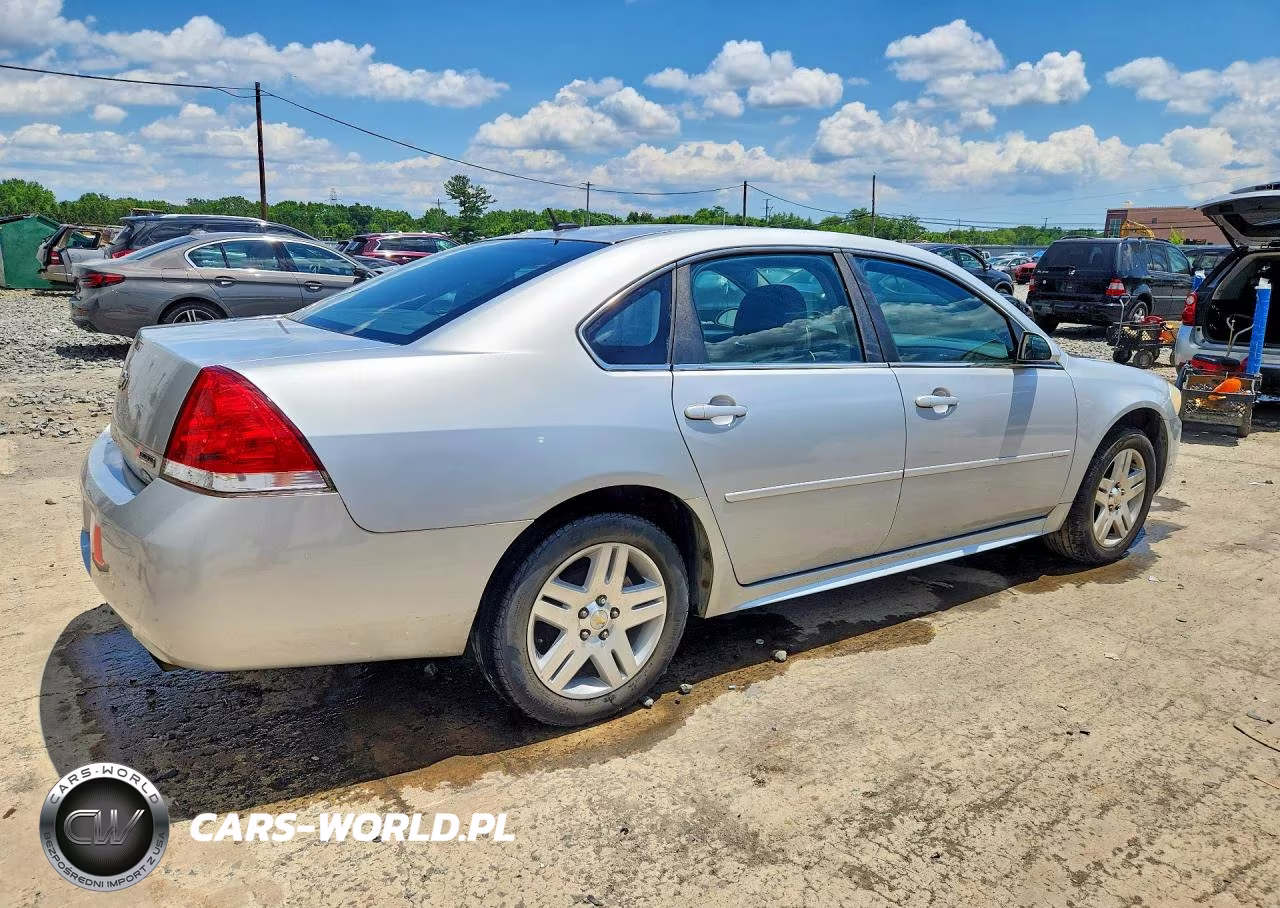 2012 Chevrolet Impala Lt VIN:2G1WG5E32C1108997 - 3