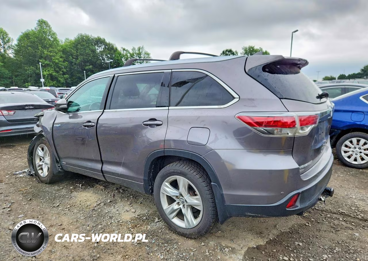2016 Toyota Highlander Hybrid Limited VIN:5TDDCRFH6GS013921 - 2
