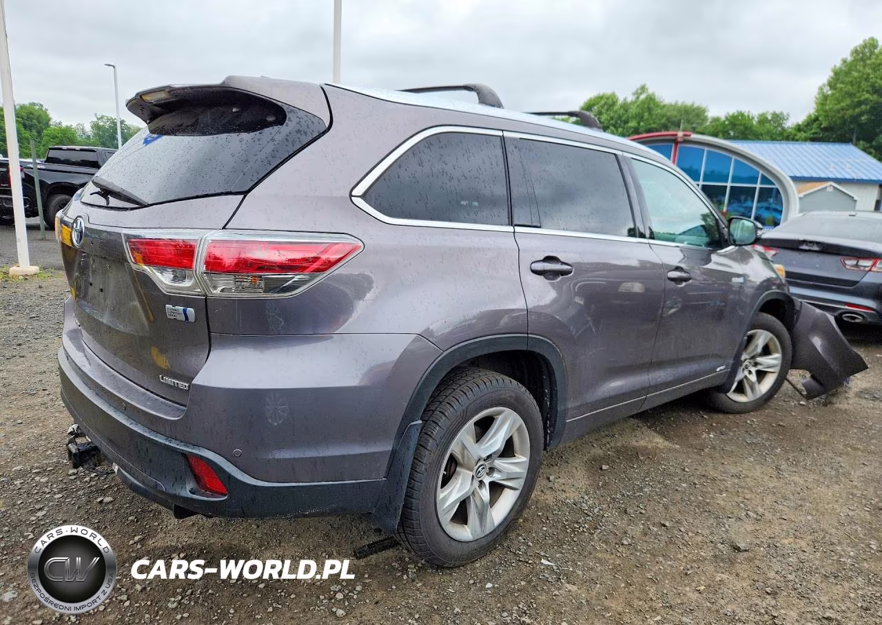 2016 Toyota Highlander Hybrid Limited VIN:5TDDCRFH6GS013921 - 3