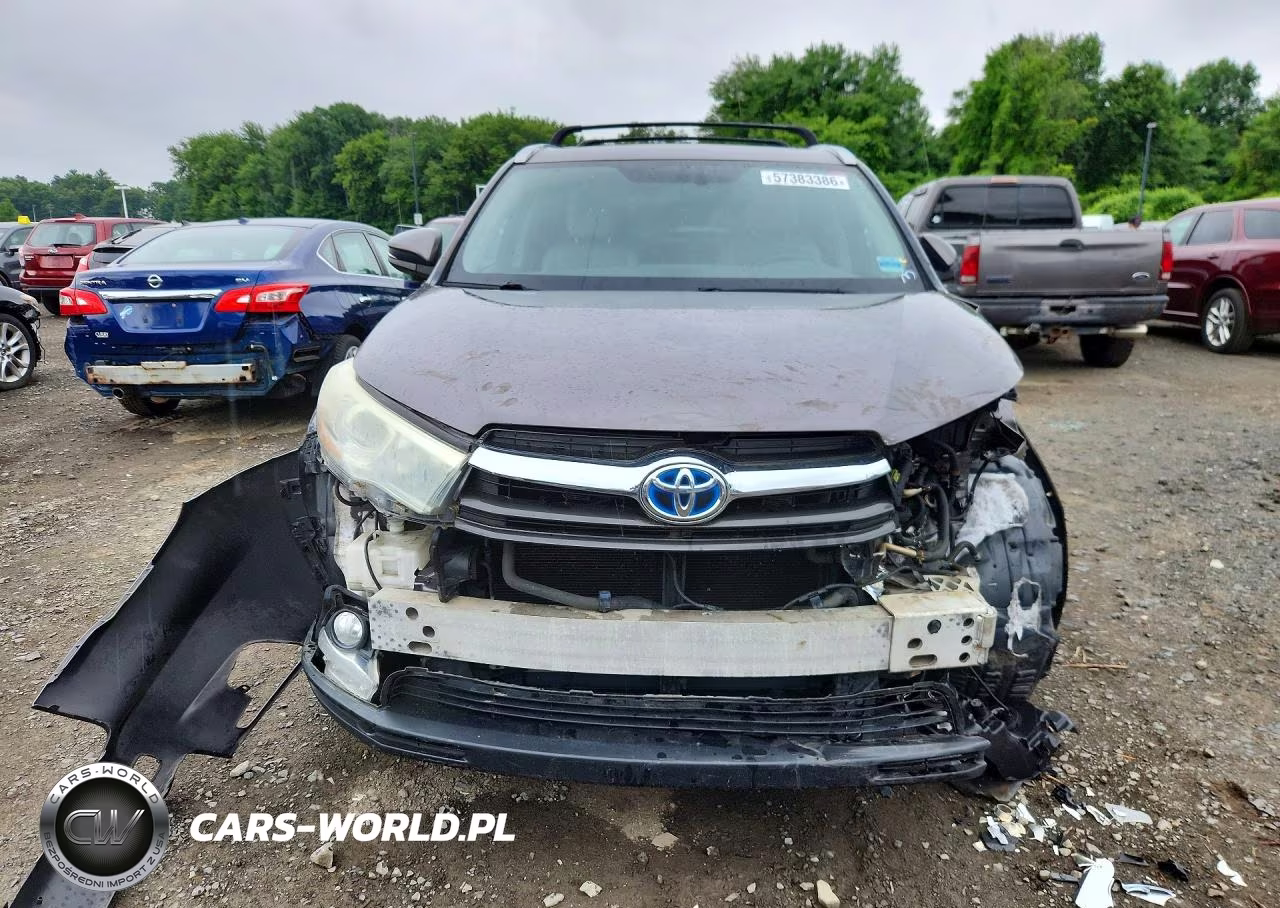 2016 Toyota Highlander Hybrid Limited VIN:5TDDCRFH6GS013921 - 5
