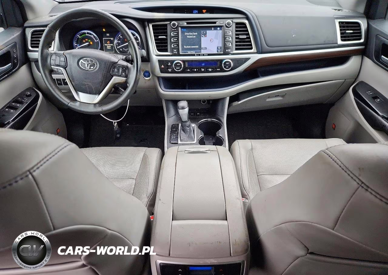 2016 Toyota Highlander Hybrid Limited VIN:5TDDCRFH6GS013921 - 8
