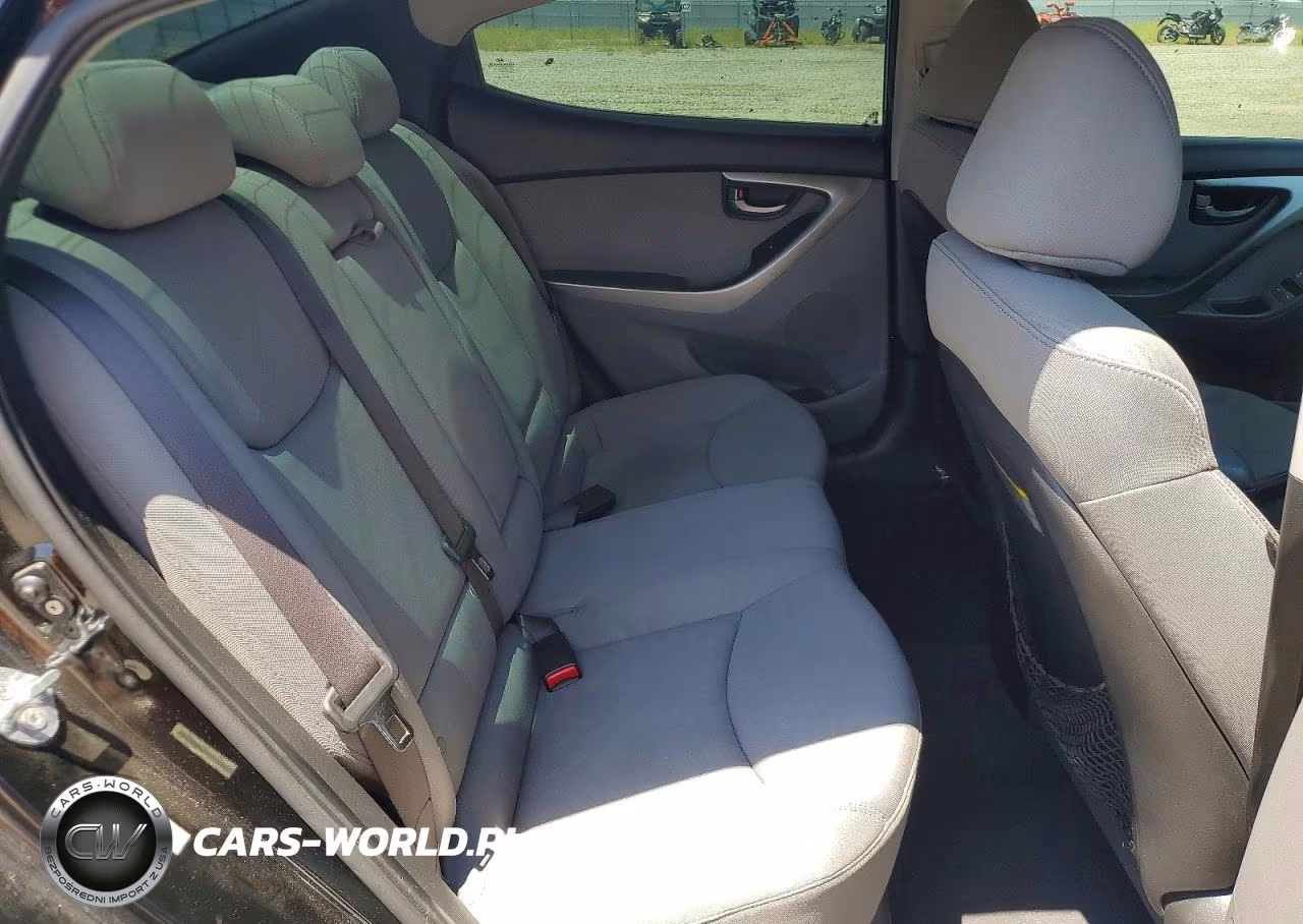2012 Hyundai Elantra Gls VIN:KMHDH4AEXCU213610 - 10