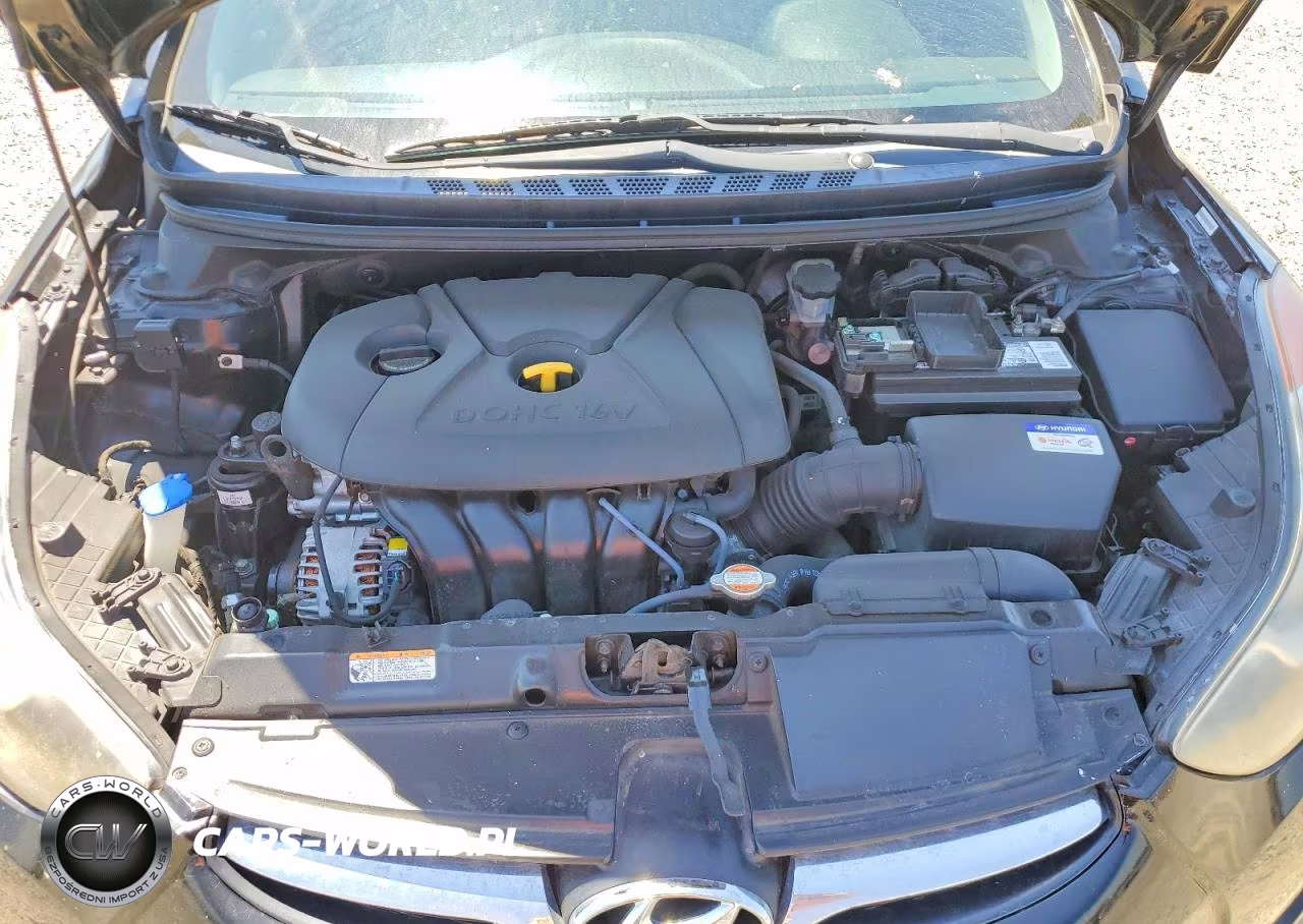 2012 Hyundai Elantra Gls VIN:KMHDH4AEXCU213610 - 11