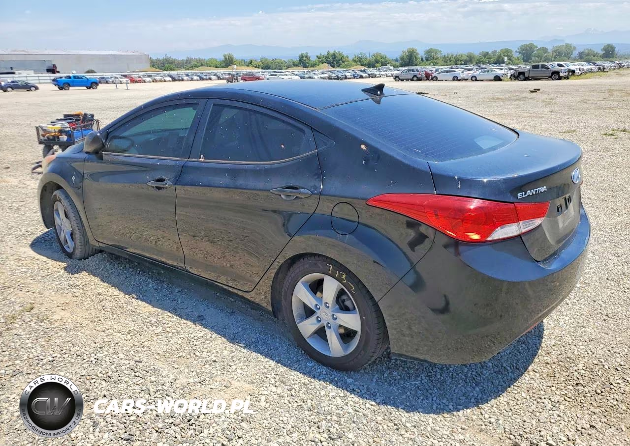 2012 Hyundai Elantra Gls VIN:KMHDH4AEXCU213610 - 2