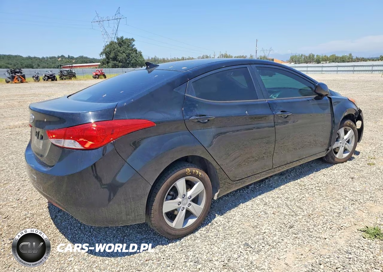 2012 Hyundai Elantra Gls VIN:KMHDH4AEXCU213610 - 3