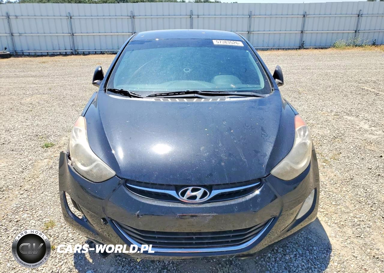 2012 Hyundai Elantra Gls VIN:KMHDH4AEXCU213610 - 5