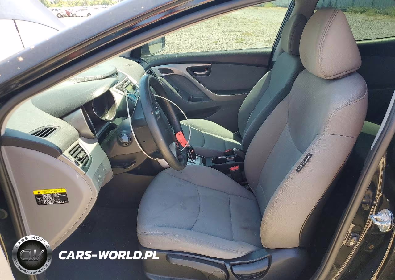 2012 Hyundai Elantra Gls VIN:KMHDH4AEXCU213610 - 7