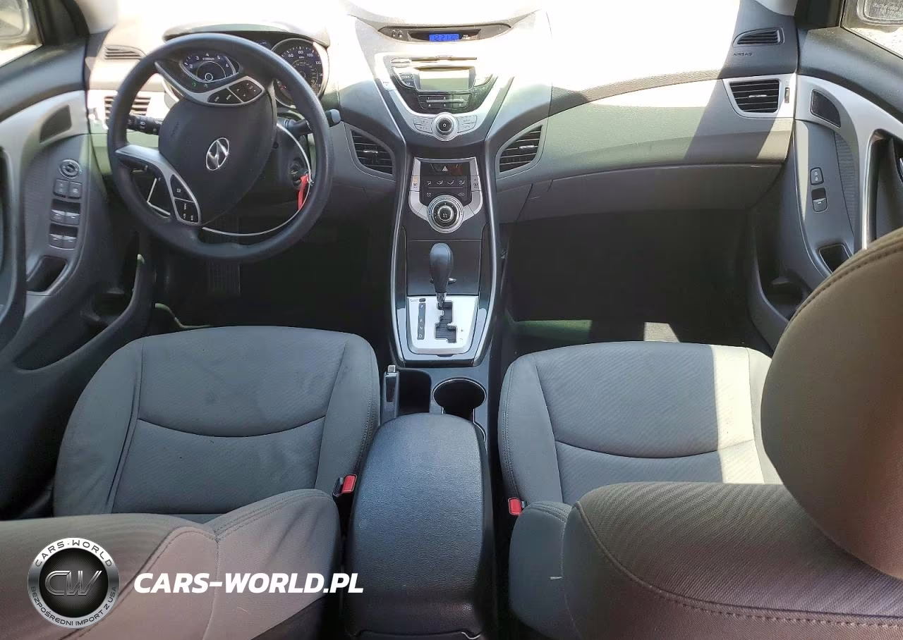 2012 Hyundai Elantra Gls VIN:KMHDH4AEXCU213610 - 8