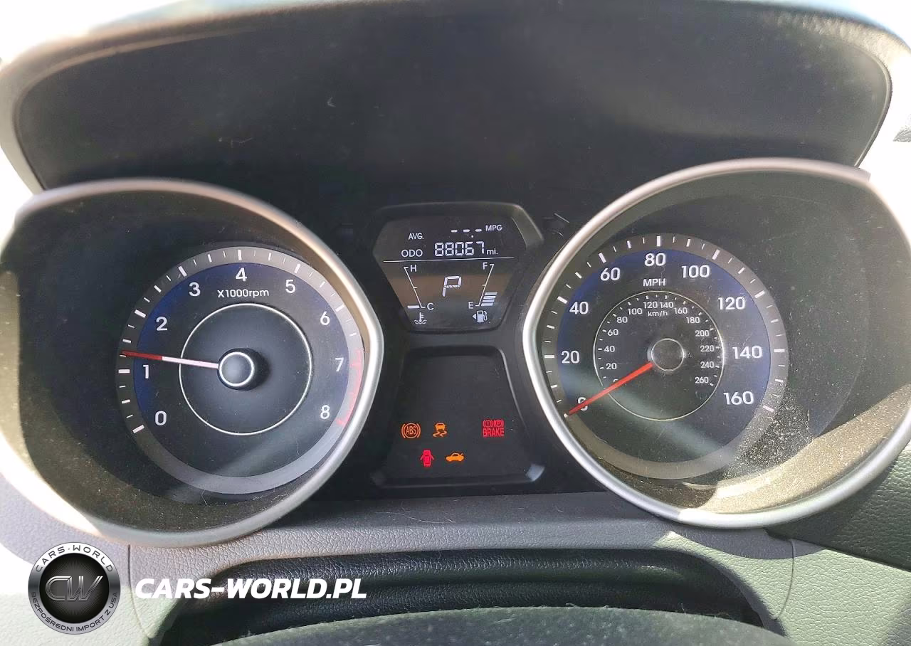 2012 Hyundai Elantra Gls VIN:KMHDH4AEXCU213610 - 9