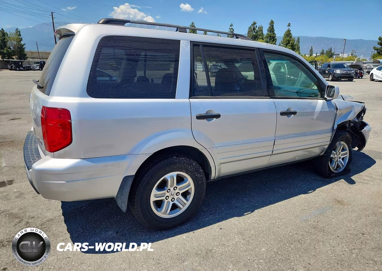 2005 Honda Pilot Exl VIN:2HKYF18735H557486 - 3