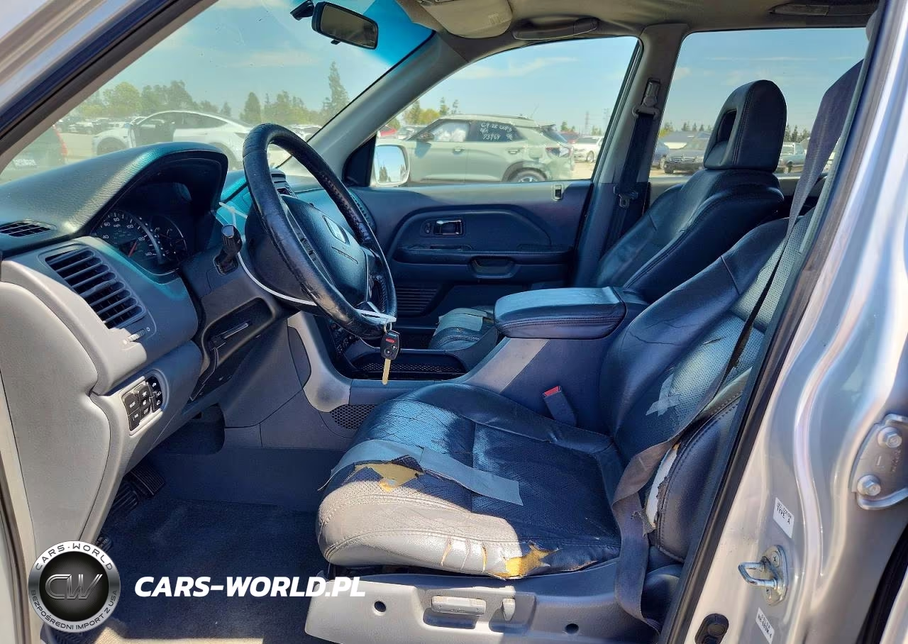 2005 Honda Pilot Exl VIN:2HKYF18735H557486 - 7