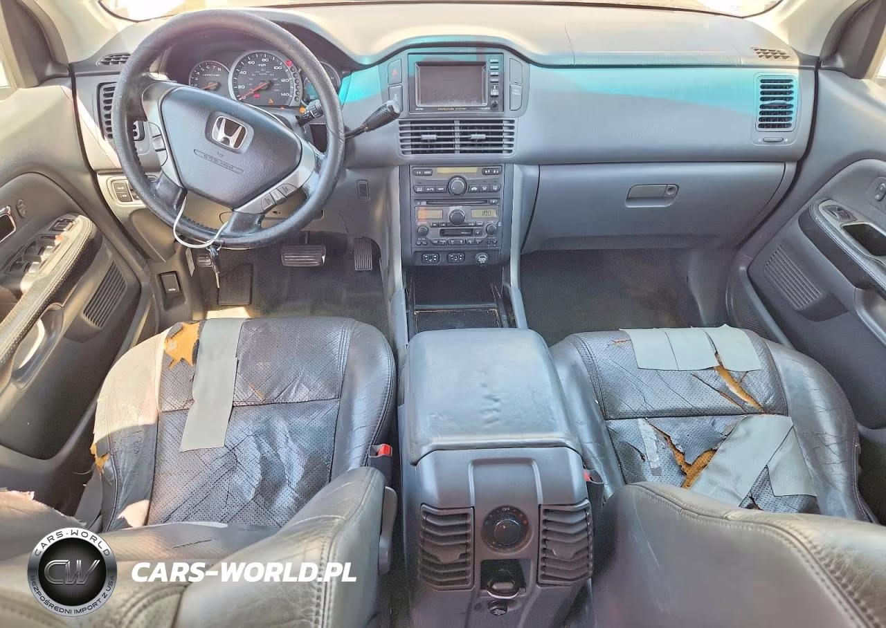 2005 Honda Pilot Exl VIN:2HKYF18735H557486 - 8