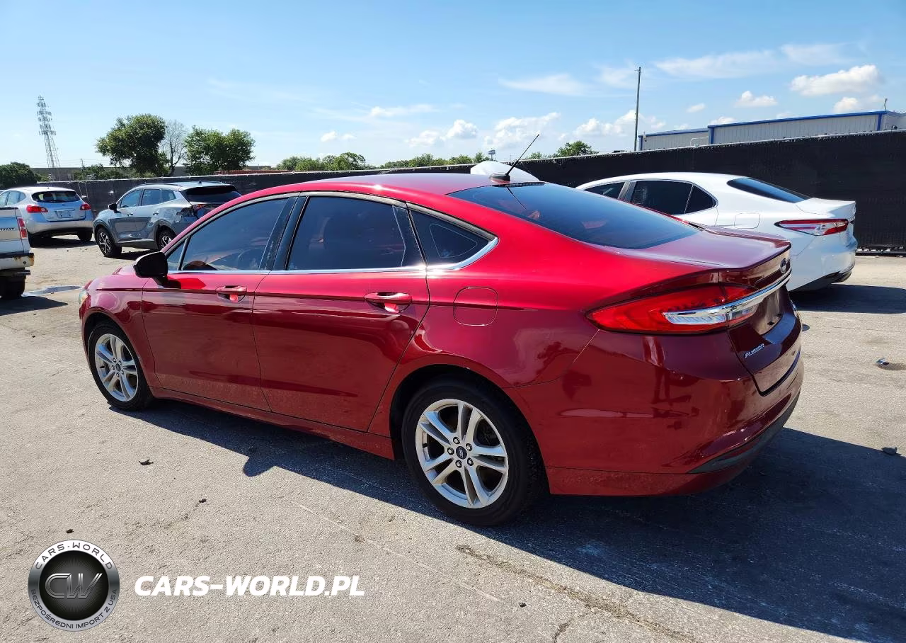 2018 Ford Fusion Se VIN:3FA6P0HD1JR223104 - 2