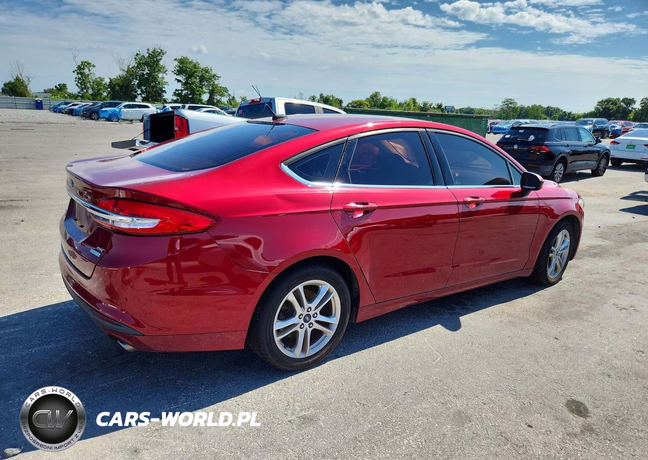 2018 Ford Fusion Se VIN:3FA6P0HD1JR223104 - 3