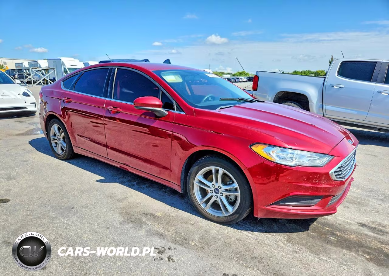 2018 Ford Fusion Se VIN:3FA6P0HD1JR223104 - 4