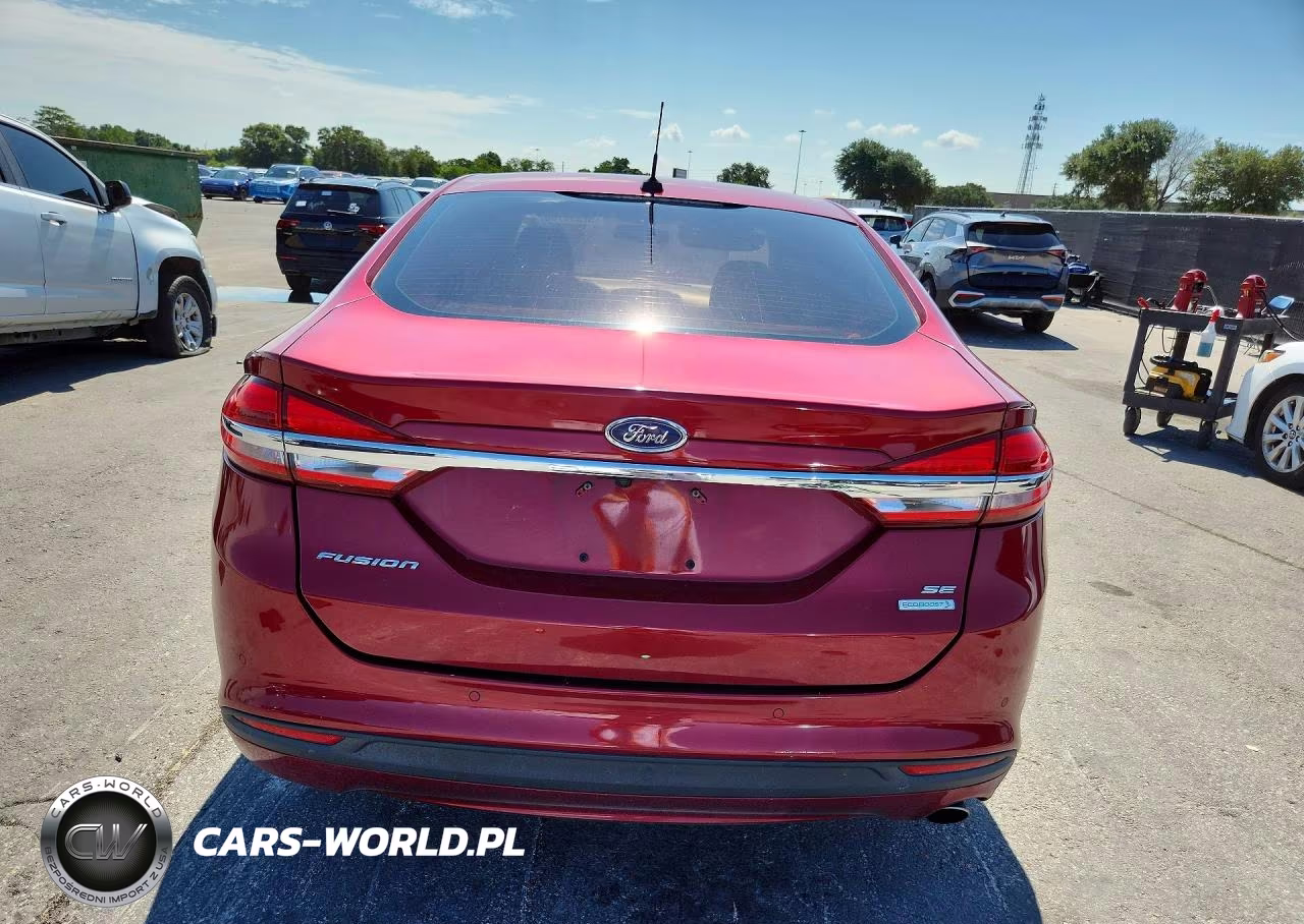 2018 Ford Fusion Se VIN:3FA6P0HD1JR223104 - 6