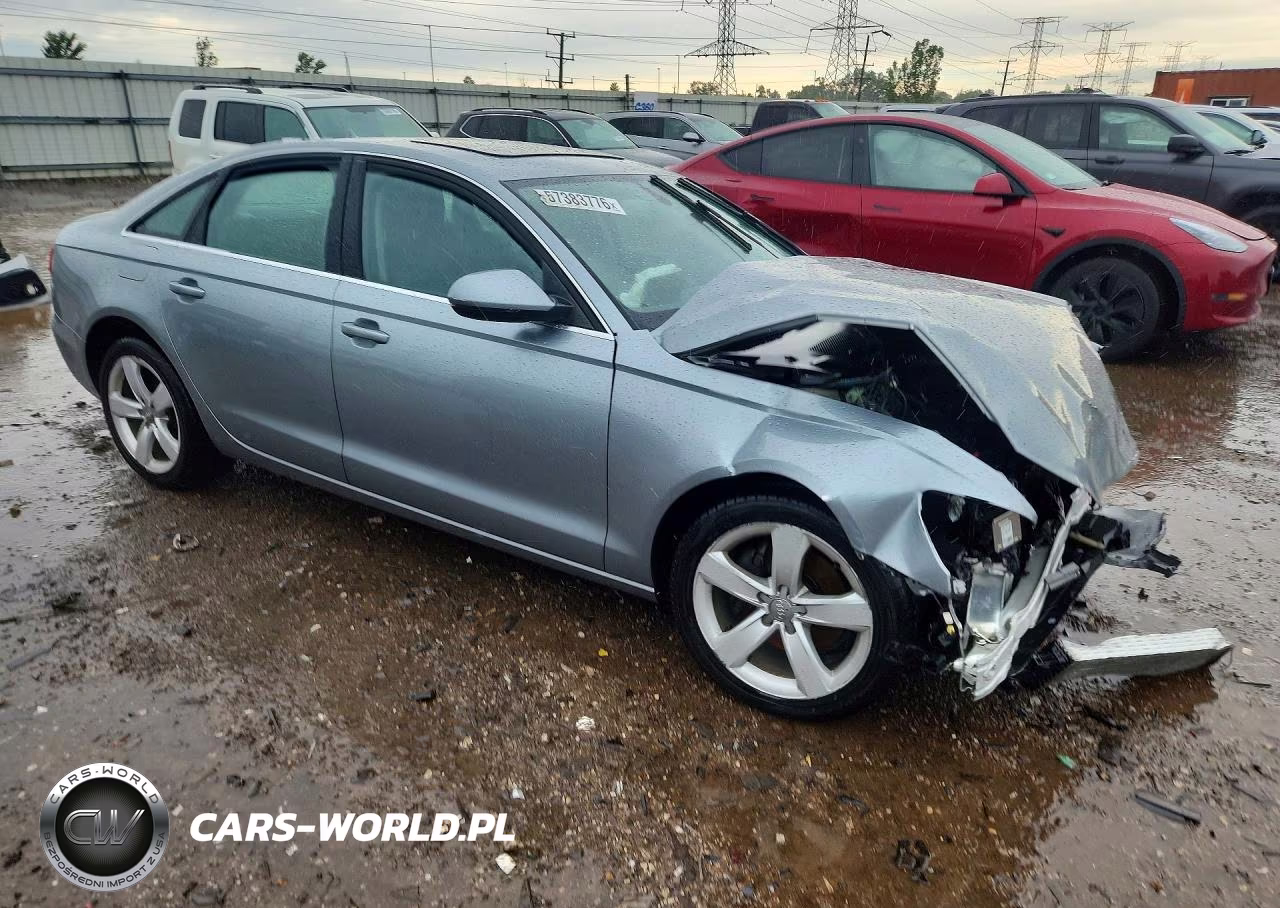 2012 Audi A6 Premium Plus VIN:WAUDFAFC5CN134675 - 4