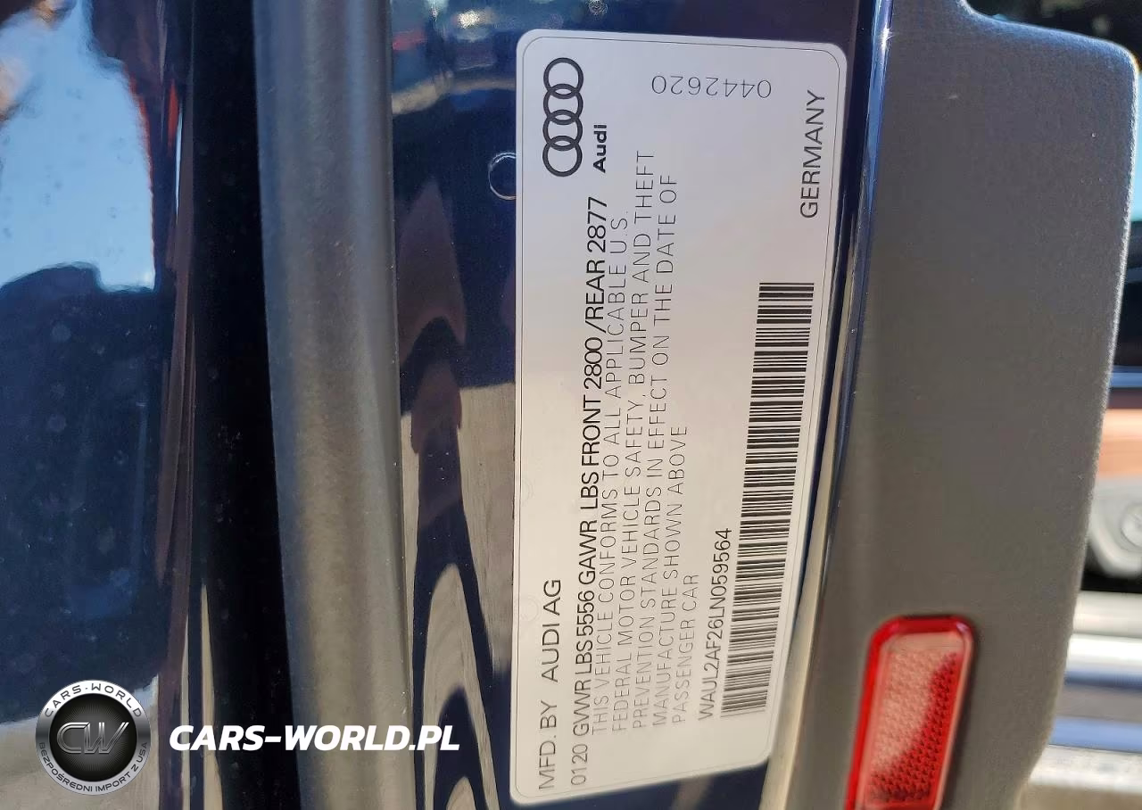 2020 Audi A6 Premium Plus VIN:WAUL2AF26LN059564 - 12