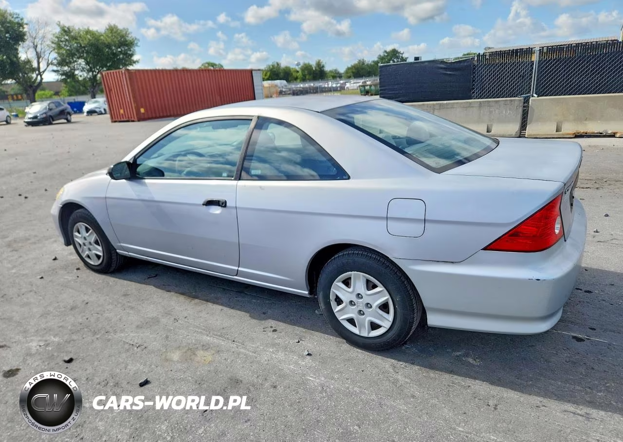 2005 Honda Civic Dx Vp VIN:1HGEM22165L070072 - 2