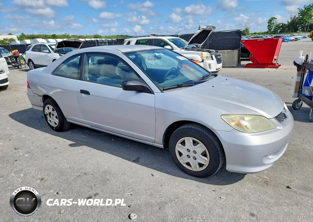 2005 Honda Civic Dx Vp VIN:1HGEM22165L070072 - 4