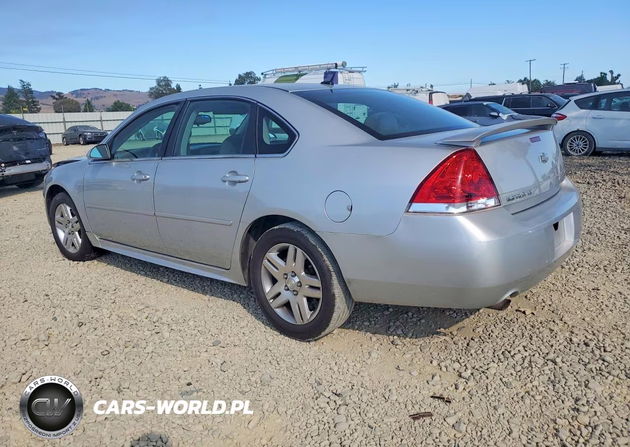 2013 Chevrolet Impala Lt VIN:2G1WG5E34D1190572 - 2