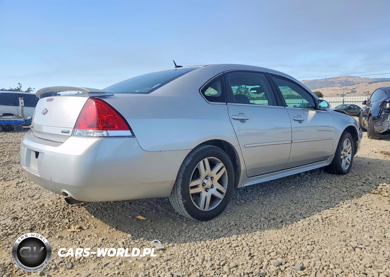 2013 Chevrolet Impala Lt VIN:2G1WG5E34D1190572 - 3