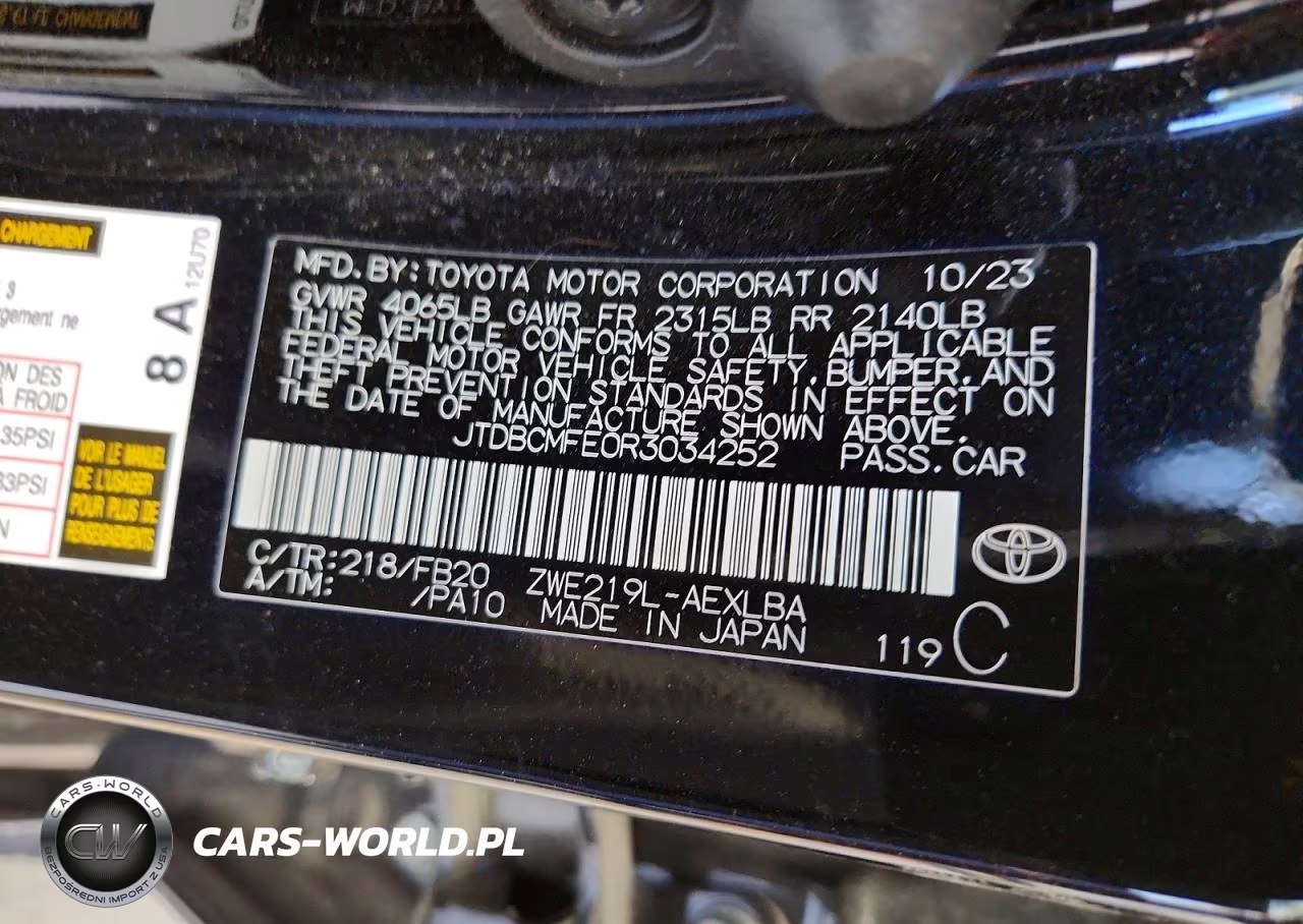 2024 Toyota Corolla Hybrid Le VIN:JTDBCMFE0R3034252 - 12