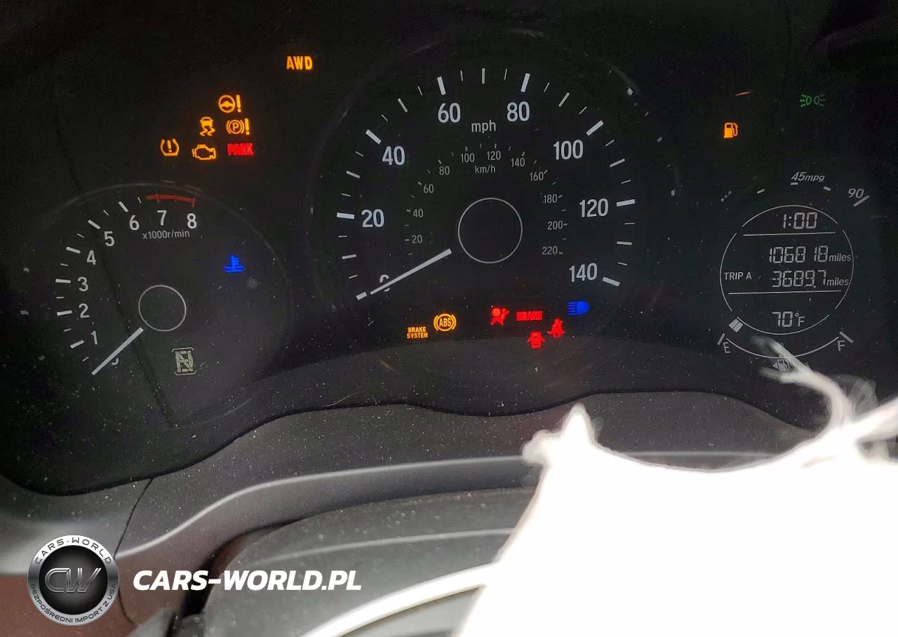 2018 Honda Hr-V Lx VIN:3CZRU6H38JG708193 - 9