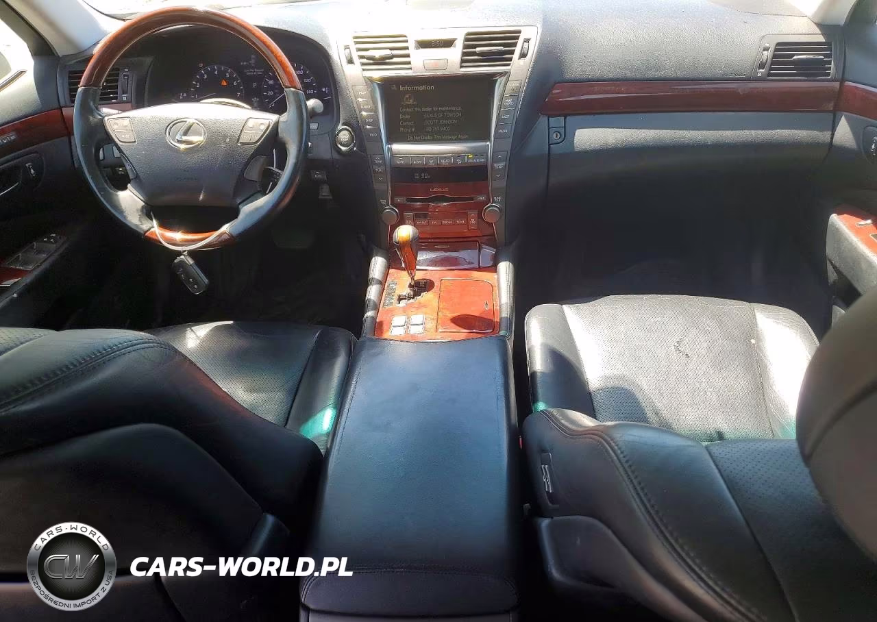 2009 Lexus Ls 460 VIN:JTHCL46F095003602 - 8