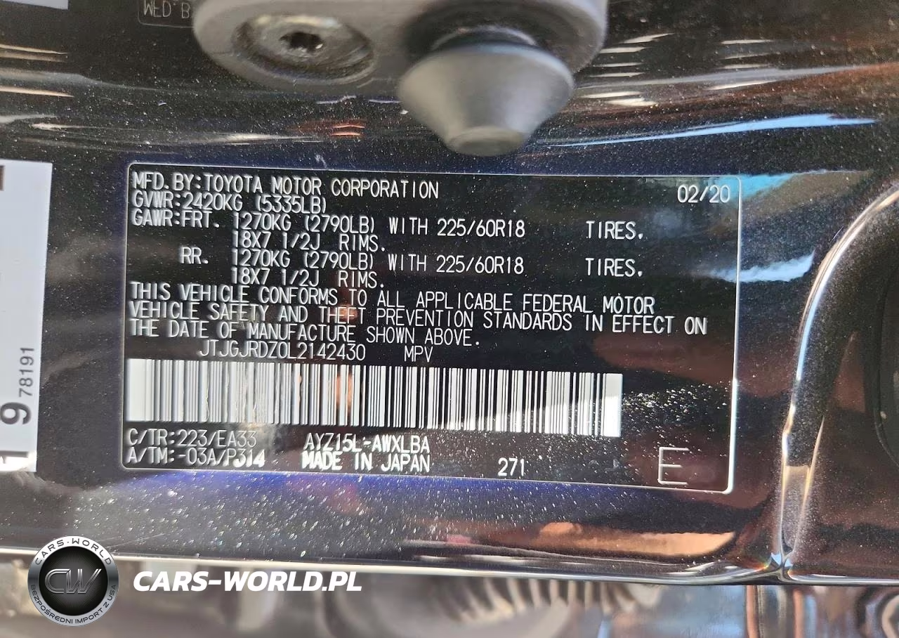 2020 Lexus Nx 300H VIN:JTJGJRDZ0L2142430 - 13