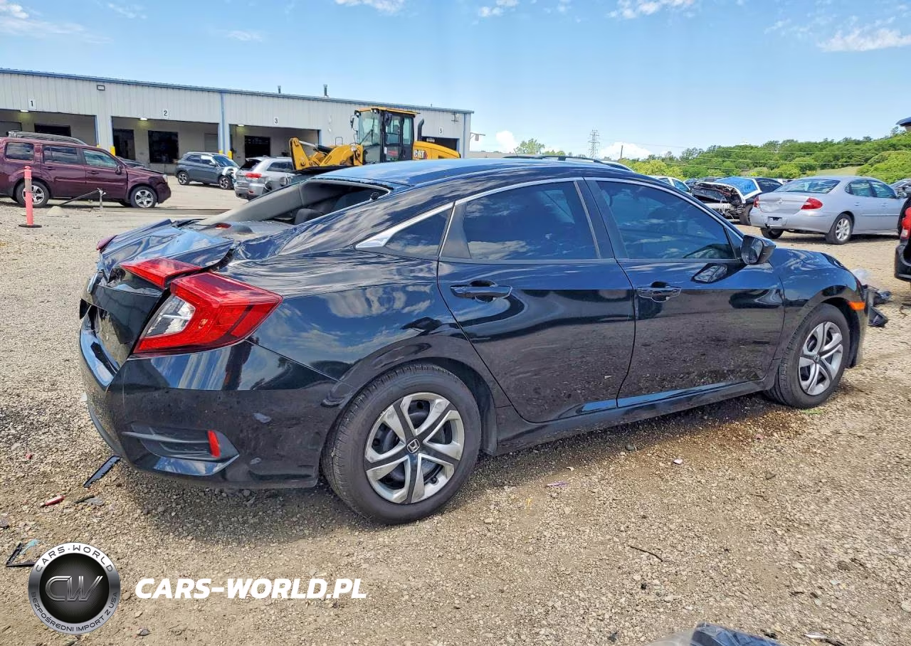 2018 Honda Civic Lx VIN:2HGFC2F55JH583616 - 3