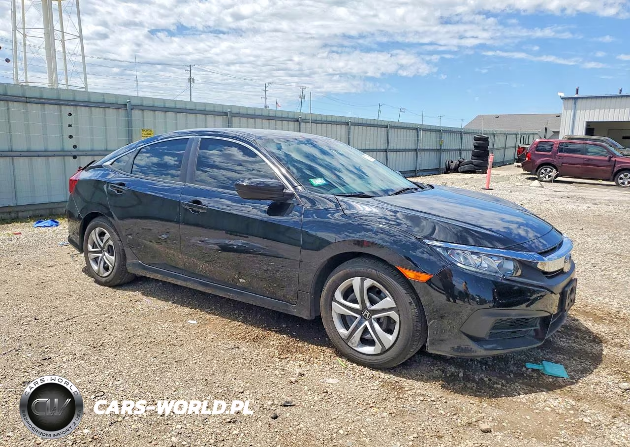 2018 Honda Civic Lx VIN:2HGFC2F55JH583616 - 4