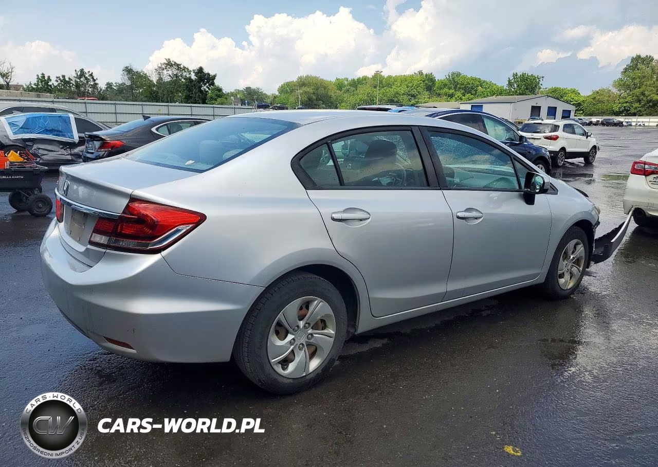 2015 Honda Civic Lx VIN:19XFB2F5XFE221379 - 3