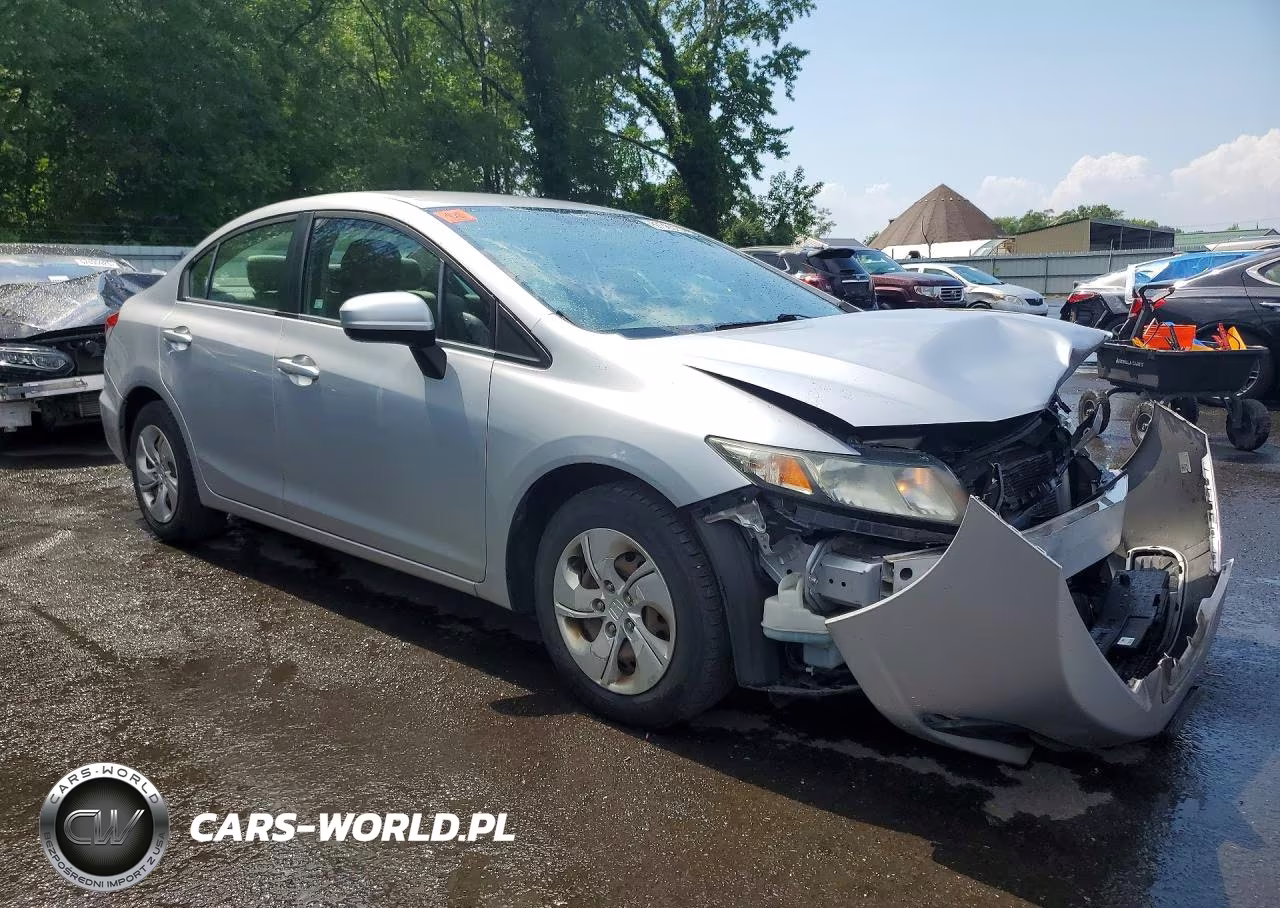 2015 Honda Civic Lx VIN:19XFB2F5XFE221379 - 4