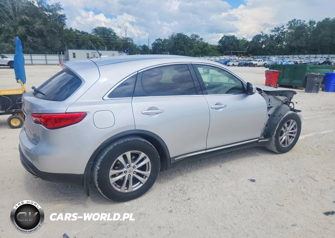 2014 Infiniti Qx70 Base VIN:JN8CS1MU3EM451082 - 3