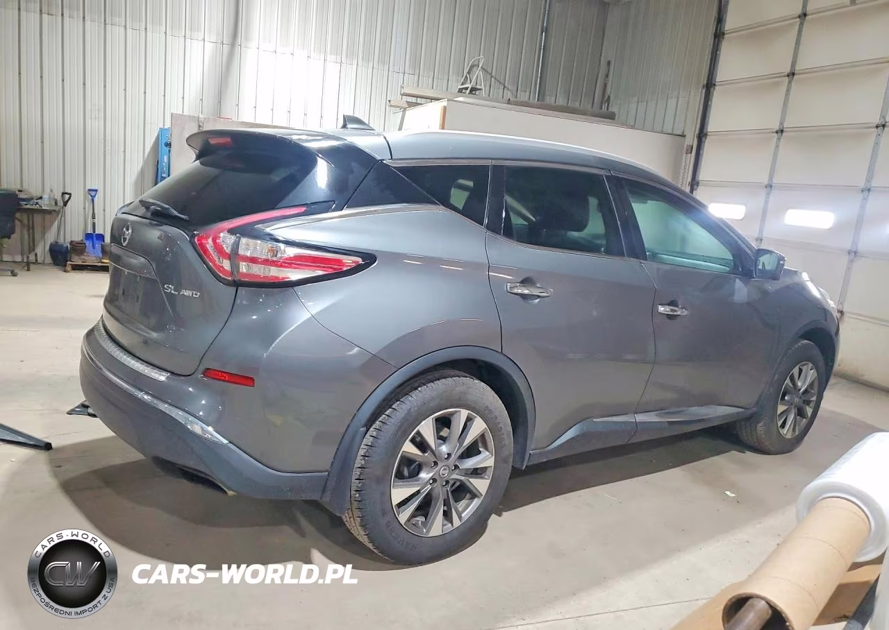 2017 Nissan Murano Sl VIN:5N1AZ2MHXHN180166 - 3