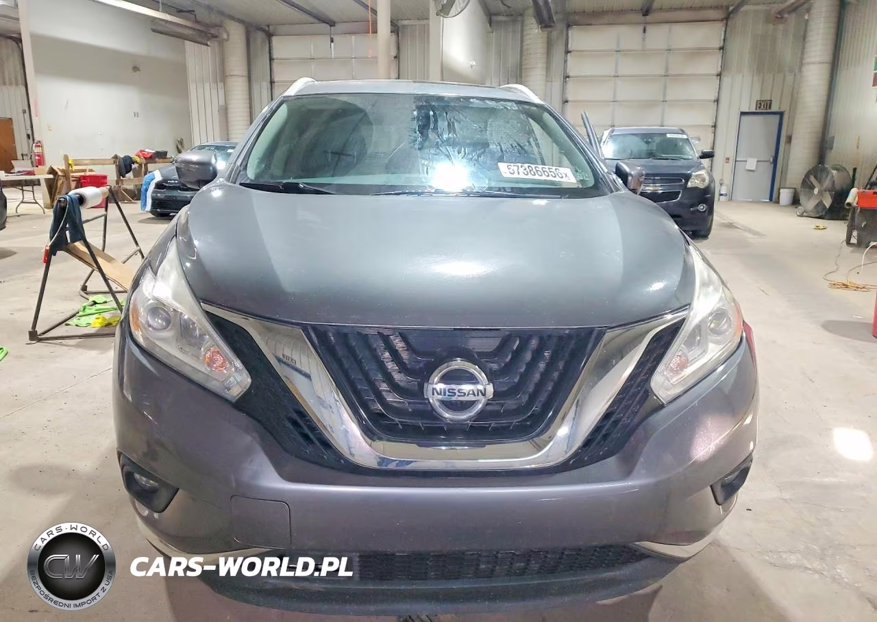 2017 Nissan Murano Sl VIN:5N1AZ2MHXHN180166 - 5