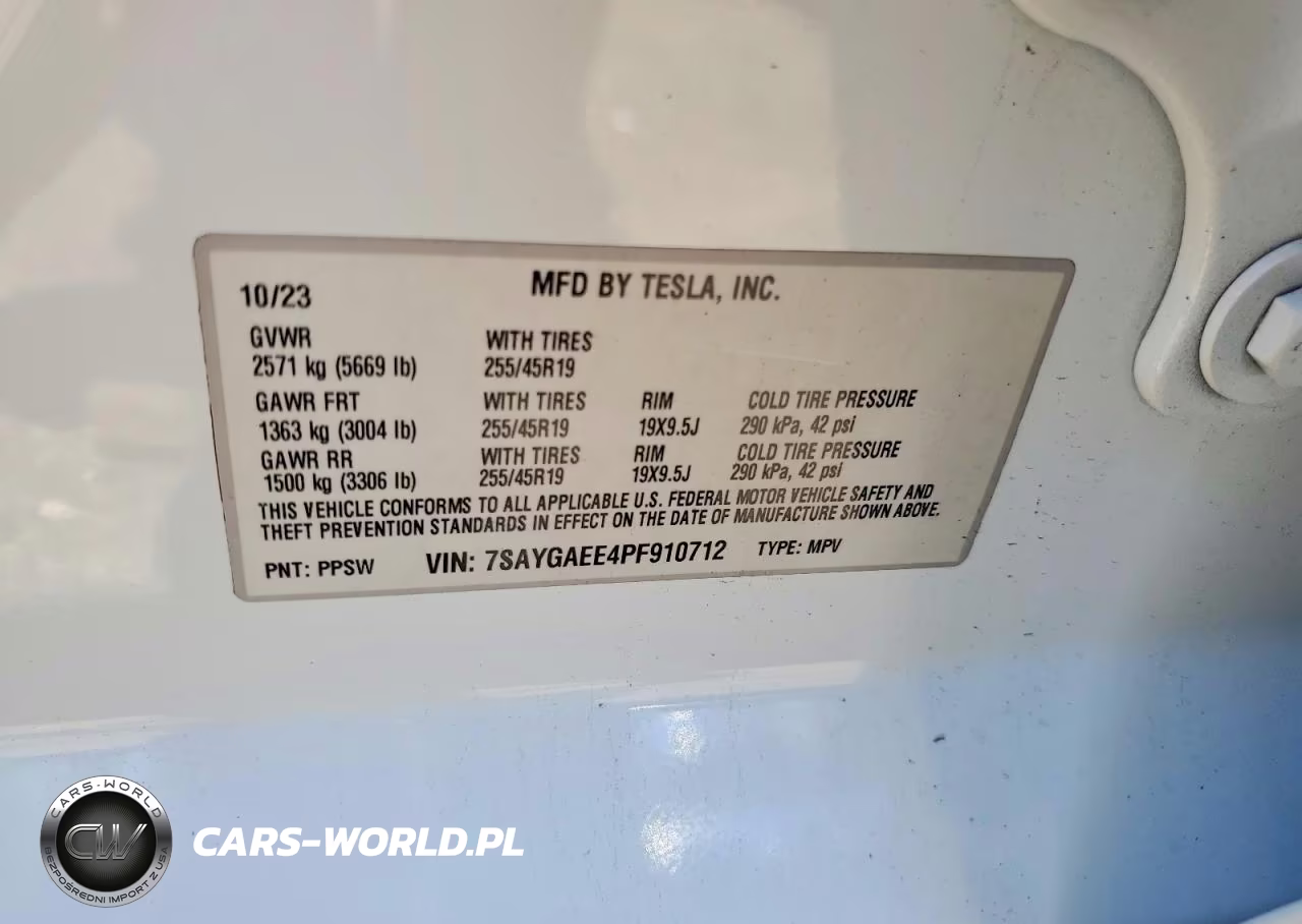 2023 Tesla Model Y VIN:7SAYGAEE4PF910712 - 12