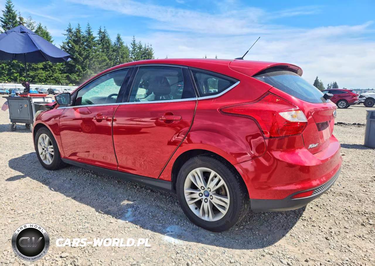 2012 Ford Focus Sel VIN:1FAHP3M24CL236784 - 2