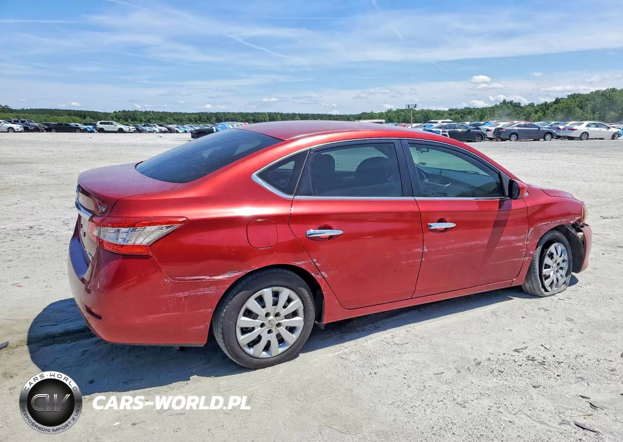 2014 Nissan Sentra Sv VIN:3N1AB7AP1EY263018 - 3