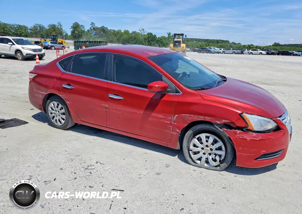 2014 Nissan Sentra Sv VIN:3N1AB7AP1EY263018 - 4