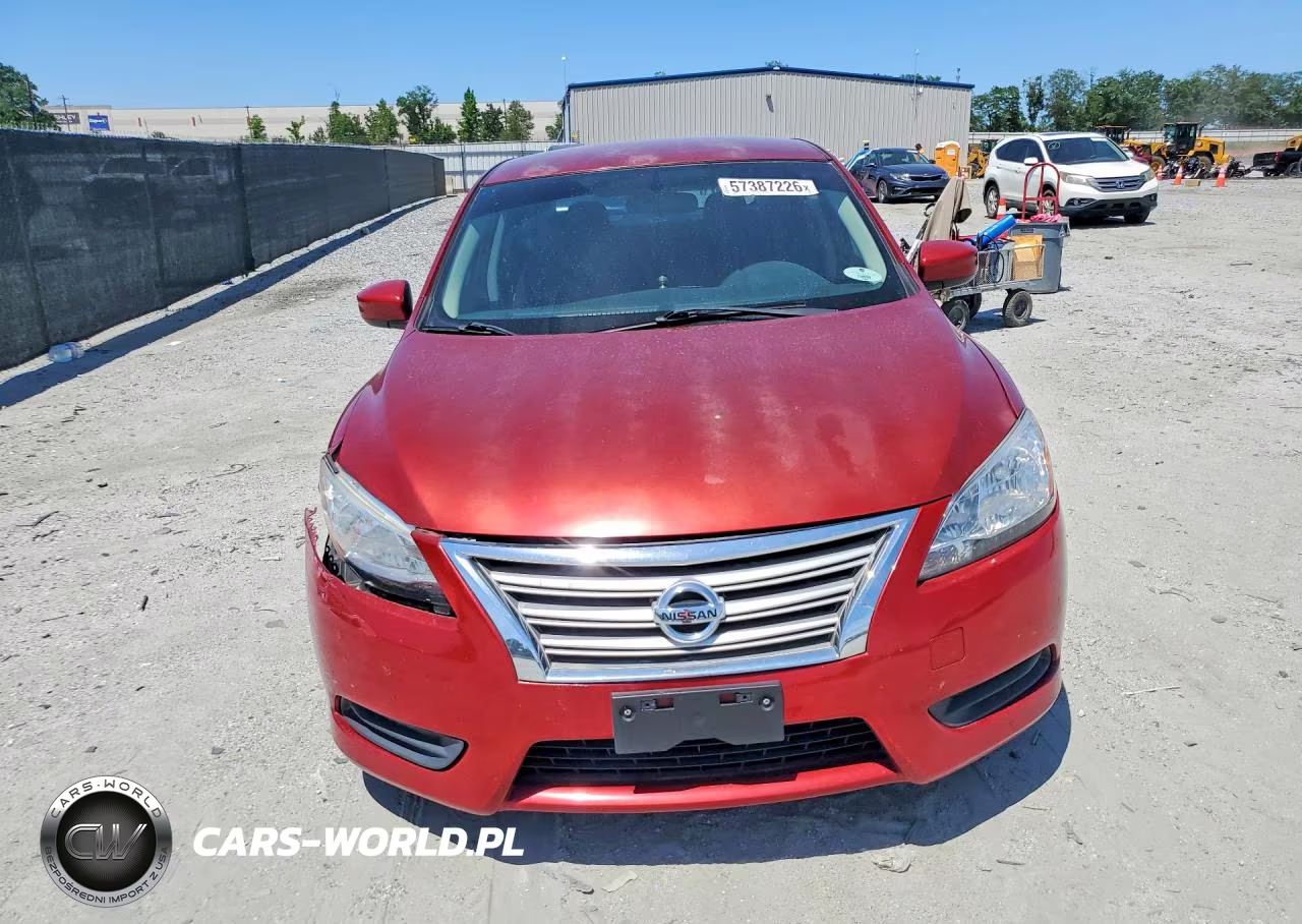 2014 Nissan Sentra Sv VIN:3N1AB7AP1EY263018 - 5