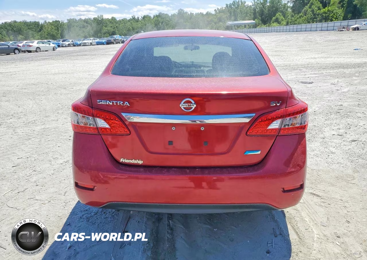 2014 Nissan Sentra Sv VIN:3N1AB7AP1EY263018 - 6