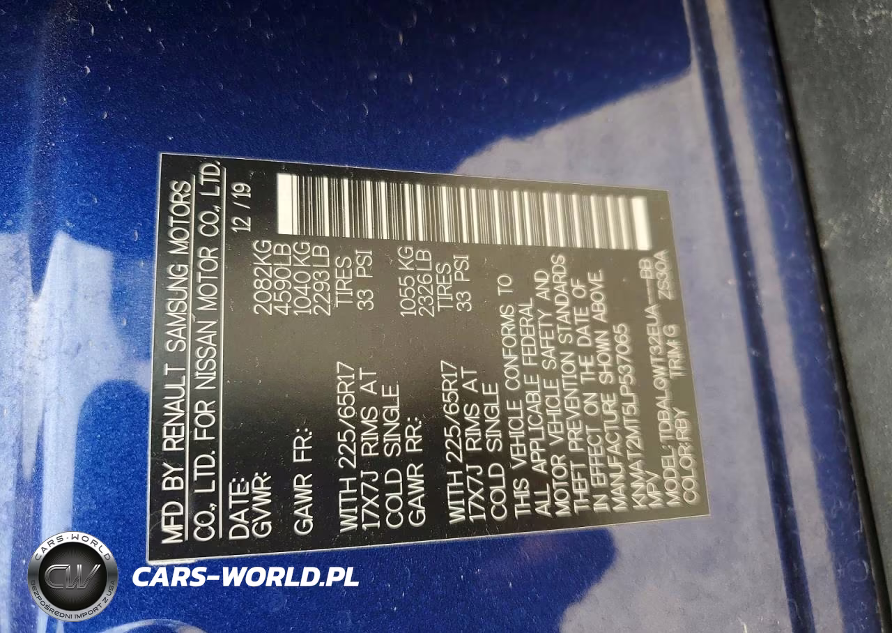 2020 Nissan Rogue Sv VIN:KNMAT2MT5LP537065 - 14