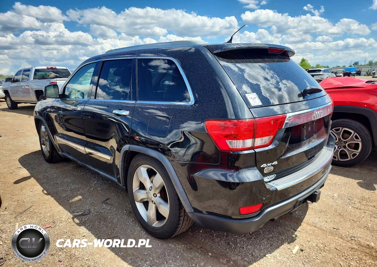 2012 Jeep Grand Cherokee Overland VIN:1C4RJFCT6CC141610 - 2