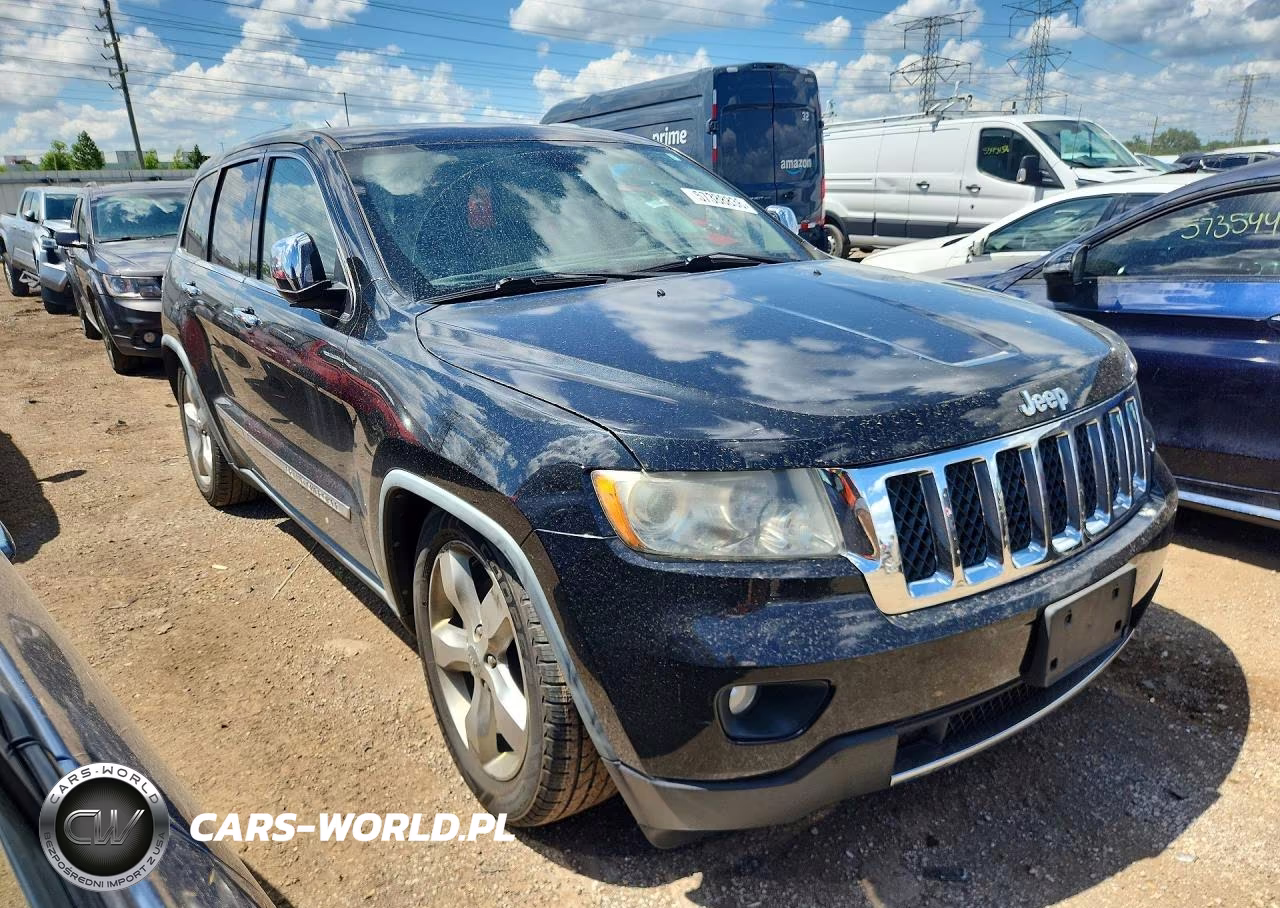 2012 Jeep Grand Cherokee Overland VIN:1C4RJFCT6CC141610 - 4