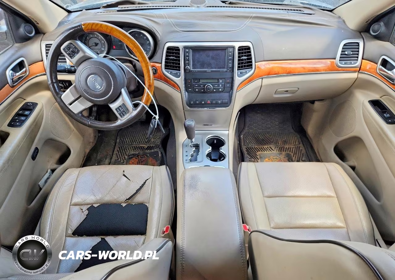 2012 Jeep Grand Cherokee Overland VIN:1C4RJFCT6CC141610 - 8
