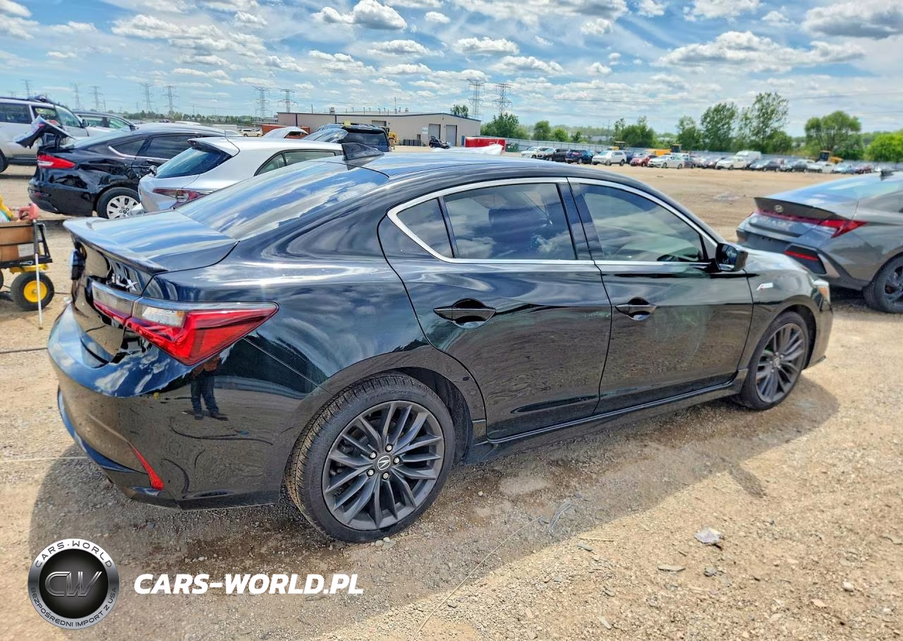 2022 Acura Ilx Premium A-Spec VIN:19UDE2F87NA001161 - 3