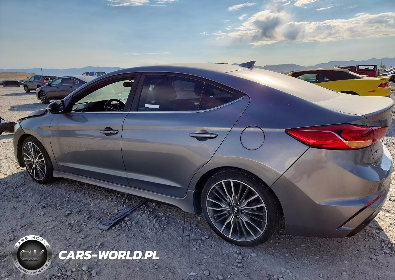 2018 Hyundai Elantra Sport VIN:KMHD04LB4JU665219 - 2